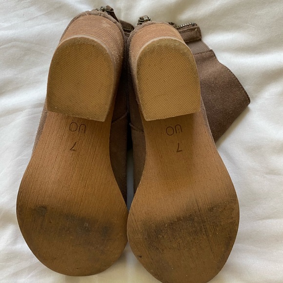 Brown Suede Boots - Picture 3 of 3